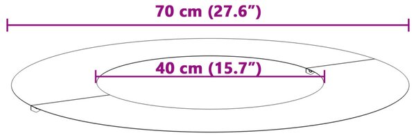 Kerámia Cserép Fehér Kerámia Nagy Kerámia Cserép Kör alakú