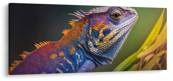 Kép - A színes leguán (120x50 cm)