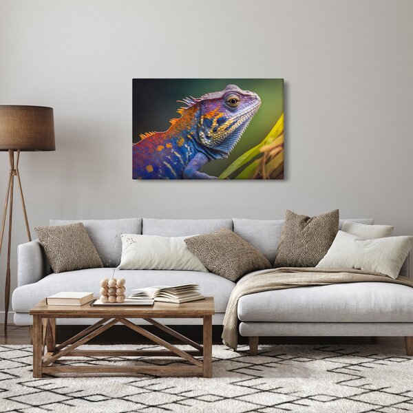 Kép - A színes leguán (90x60 cm)