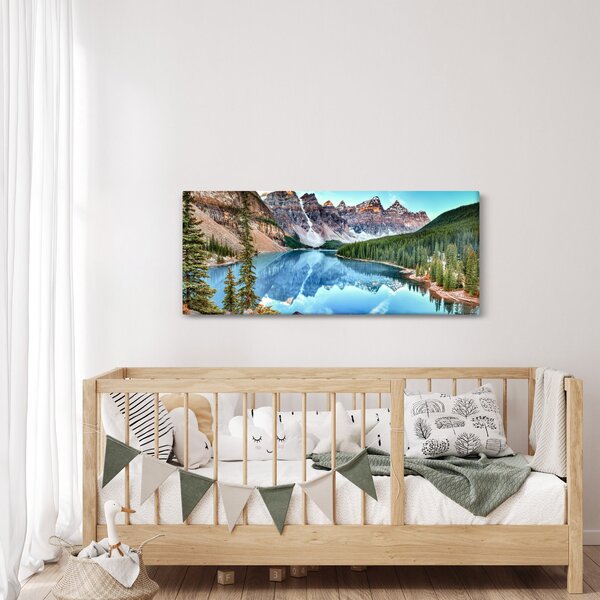 Kép - Moraine-tó (120x50 cm)