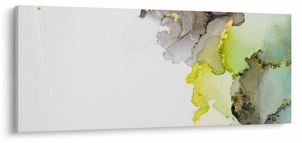 Kép - Absztrakt művészet tintával (120x50 cm)