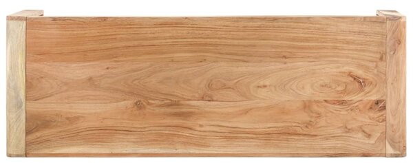 Tömör akácfa pad 110 x 38 x 46 cm