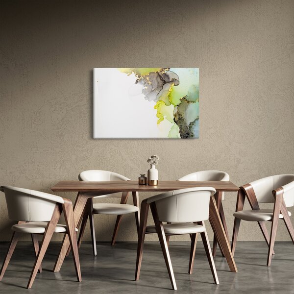 Kép - Absztrakt művészet tintával (90x60 cm)