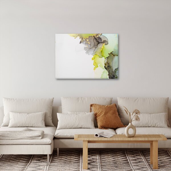 Kép - Absztrakt művészet tintával (70x50 cm)
