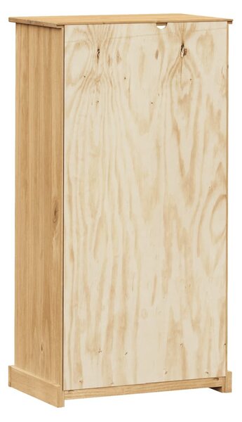 VIGO tömör fenyőfa könyvespolc 60x35x114,5 cm