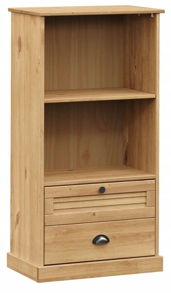 VIGO tömör fenyőfa könyvespolc 60x35x114,5 cm
