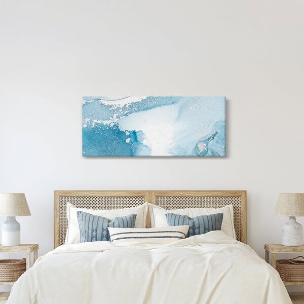 Kép - Kék dekoráció (120x50 cm)