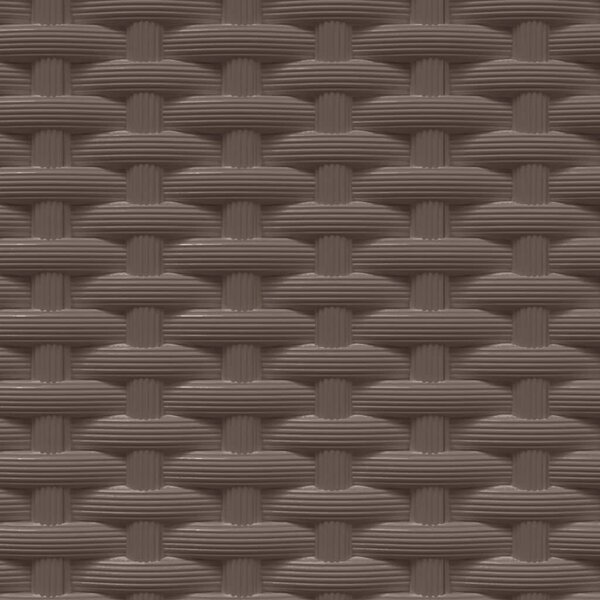4 db barna polipropilén növénytartó 30 x 30 x 37 cm