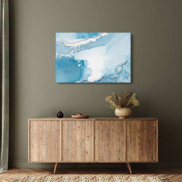 Kép - Kék dekoráció (90x60 cm)
