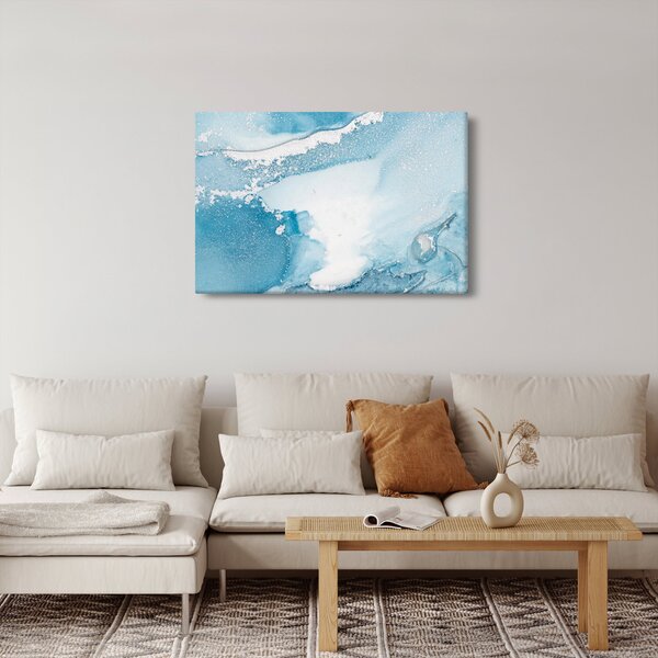 Kép - Kék dekoráció (90x60 cm)