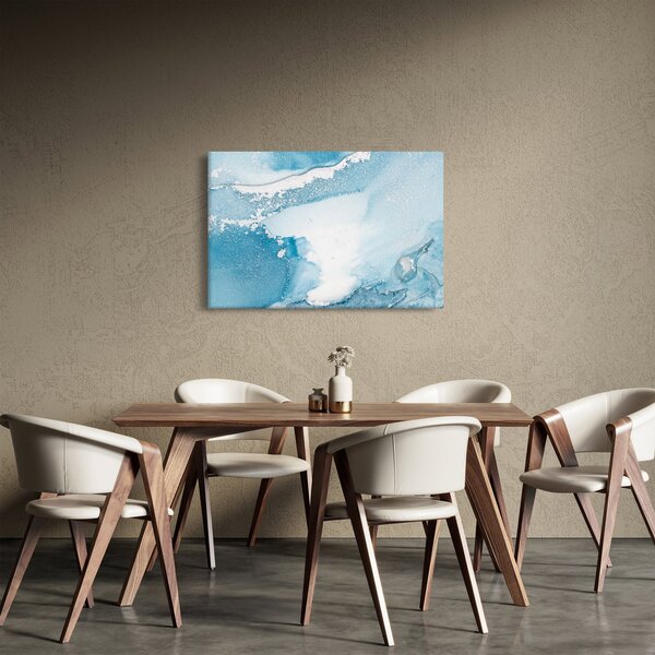 Kép - Kék dekoráció (90x60 cm)
