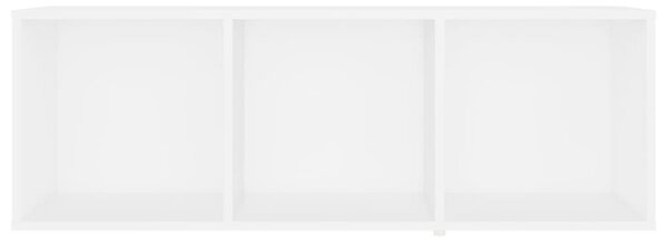 4 db fehér szerelt fa TV-szekrény 107 x 35 x 37 cm