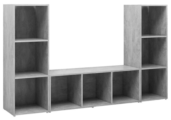 | TV szekrény | 3 pcs 37 x 35 x 107.5 cm