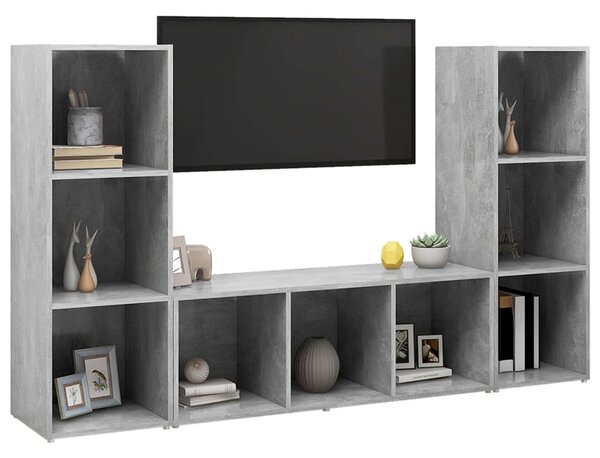 | TV szekrény | 3 pcs 37 x 35 x 107.5 cm