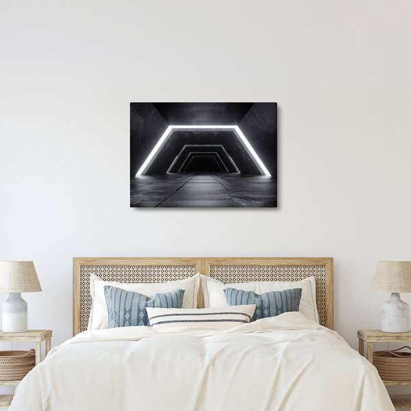 Kép - Futurisztikus alagút (70x50 cm)