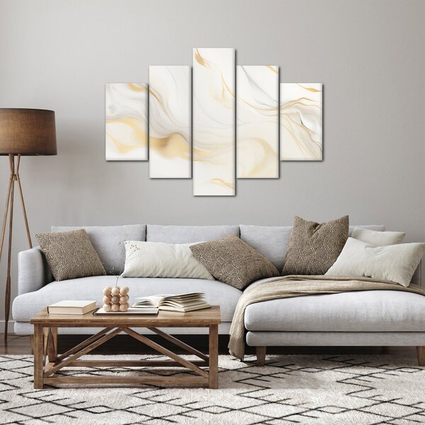 Kép - Absztrakció dekorációval (150x105 cm)