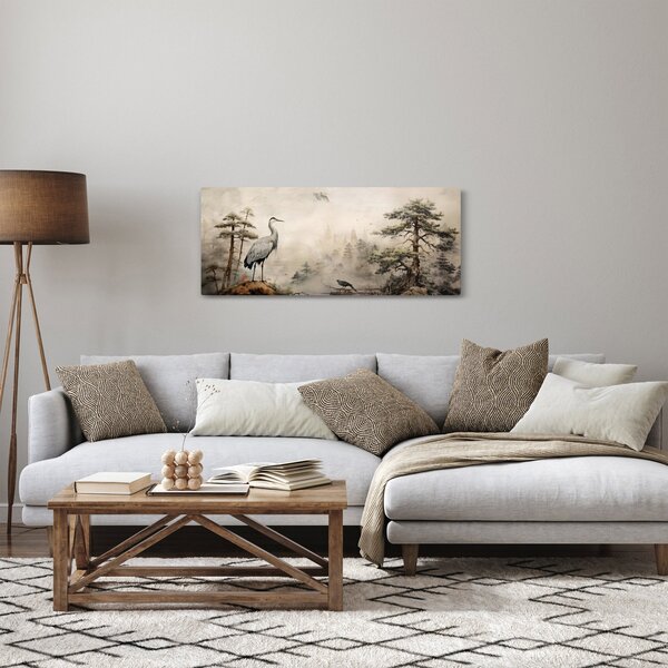 Kép - Rajzfilm tájkép (120x50 cm)