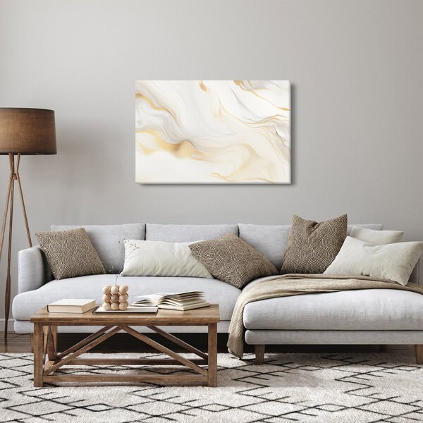 Kép - Absztrakció dekorációval (90x60 cm)
