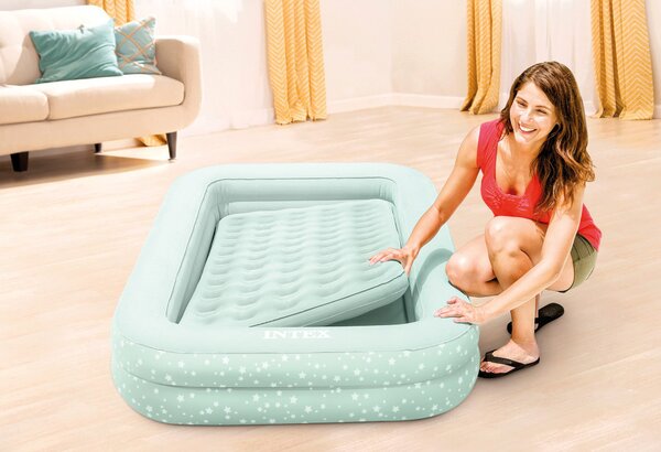 Intex 66810 felfújható gyermekágy pumpával