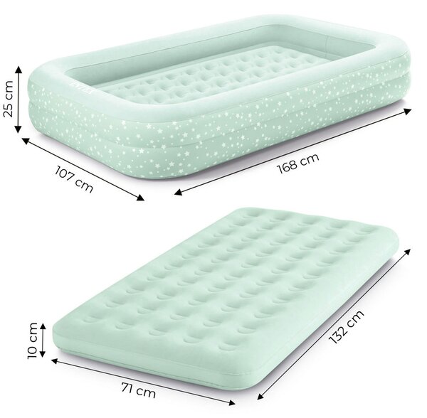 Intex 66810 felfújható gyermekágy pumpával