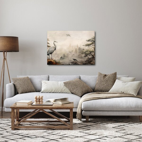 Kép - Rajzfilm tájkép (70x50 cm)