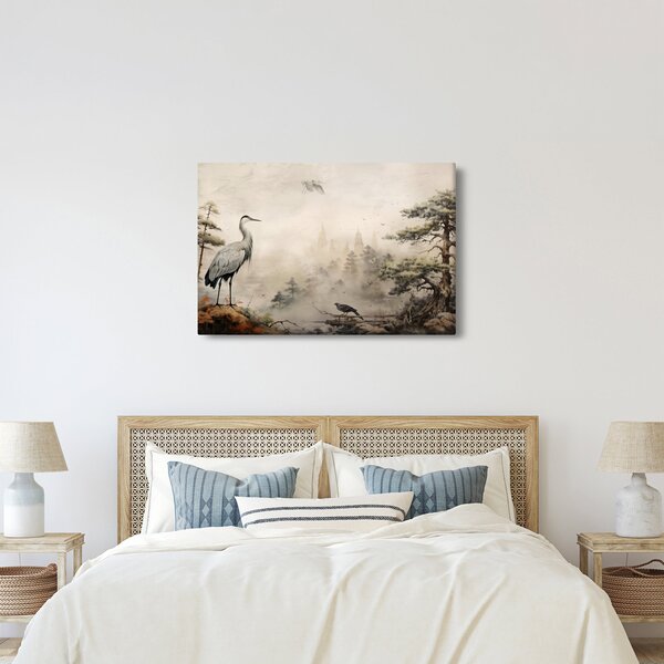 Kép - Rajzfilm tájkép (90x60 cm)