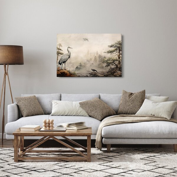 Kép - Rajzfilm tájkép (90x60 cm)