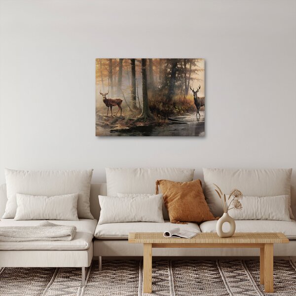 Kép - Vintage vadvilág festmény (70x50 cm)