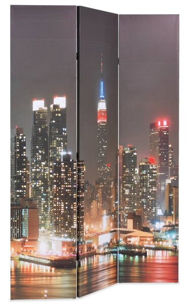 Éjszakai New York mintás paraván 120 x 170 cm