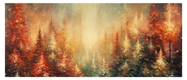Kép - Erdők festése (120x50 cm)