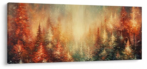 Kép - Erdők festése (120x50 cm)