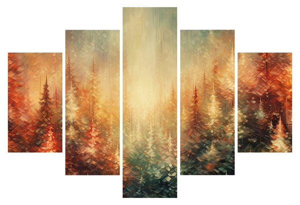 Kép - Erdők festése (150x105 cm)