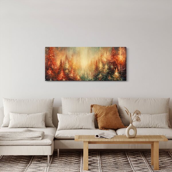 Kép - Erdők festése (120x50 cm)