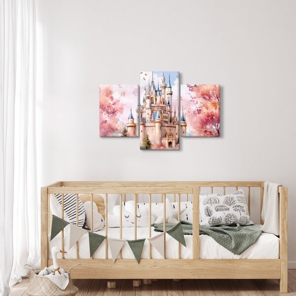 Kép - Tündérmese kastély (90x60 cm)