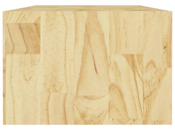 Tömör fenyőfa dohányzóasztal 110 x 50 x 34 cm