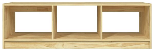 Tömör fenyőfa dohányzóasztal 110 x 50 x 34 cm
