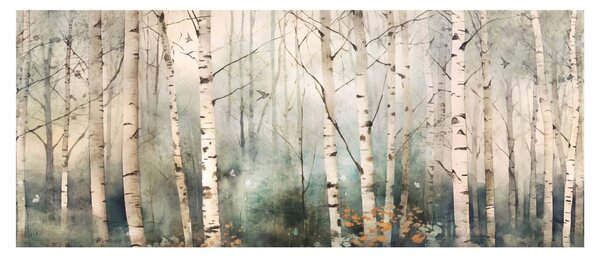 Kép - Erdőminta rajzolása (120x50 cm)