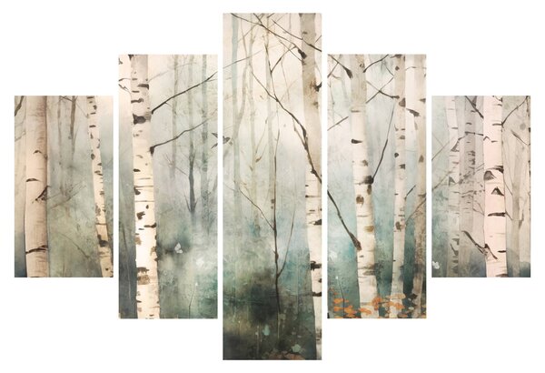 Kép - Erdőminta rajzolása (150x105 cm)