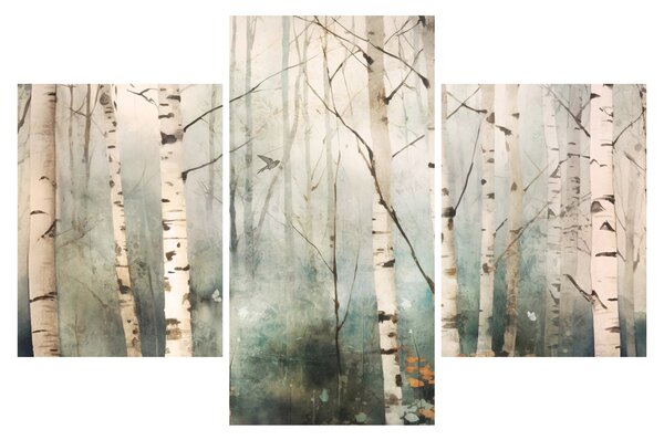 Kép - Erdőminta rajzolása (90x60 cm)