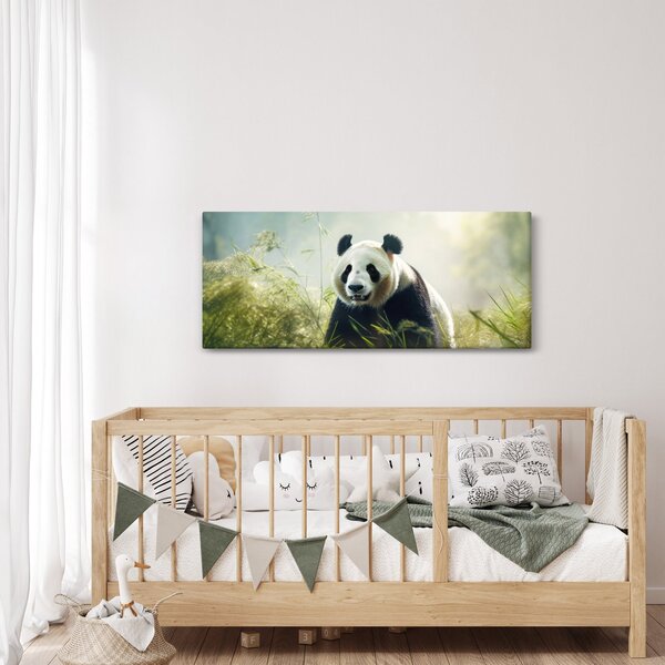 Kép - Panda (120x50 cm)