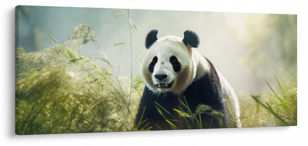 Kép - Panda (120x50 cm)
