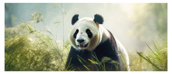 Kép - Panda (120x50 cm)