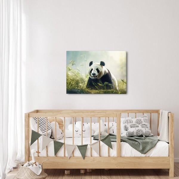 Kép - Panda (70x50 cm)