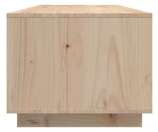 Tömör fenyőfa dohányzóasztal 110 x 50 x 40 cm