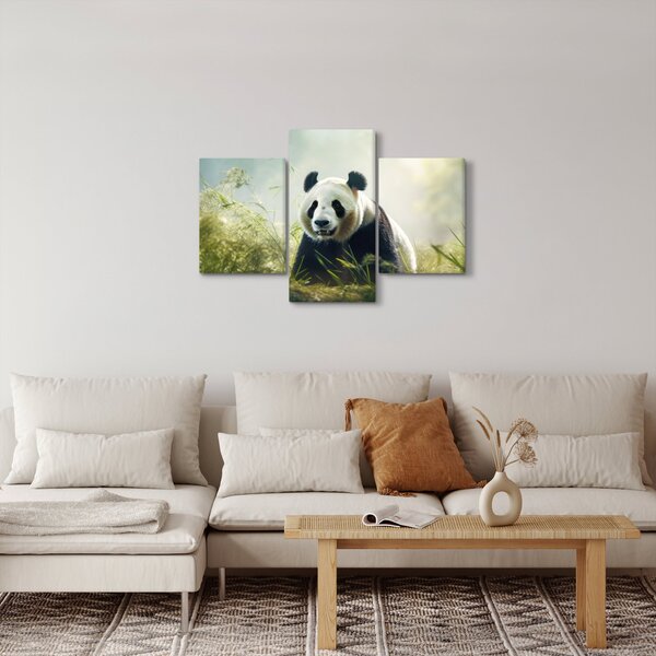 Kép - Panda (90x60 cm)
