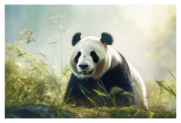 Kép - Panda (90x60 cm)