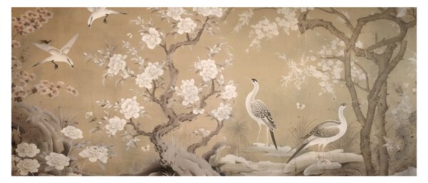 Kép - Rajzfilm japán táj (120x50 cm)