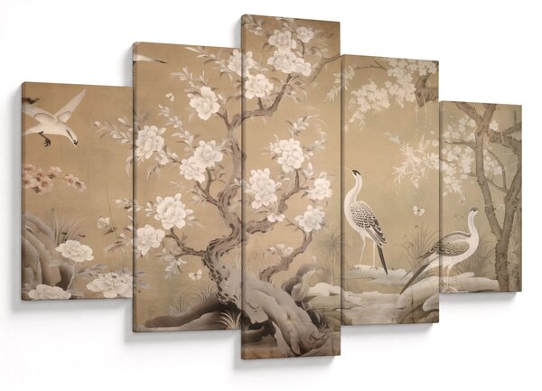 Kép - Rajzfilm japán táj (150x105 cm)