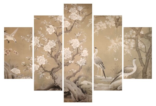 Kép - Rajzfilm japán táj (150x105 cm)