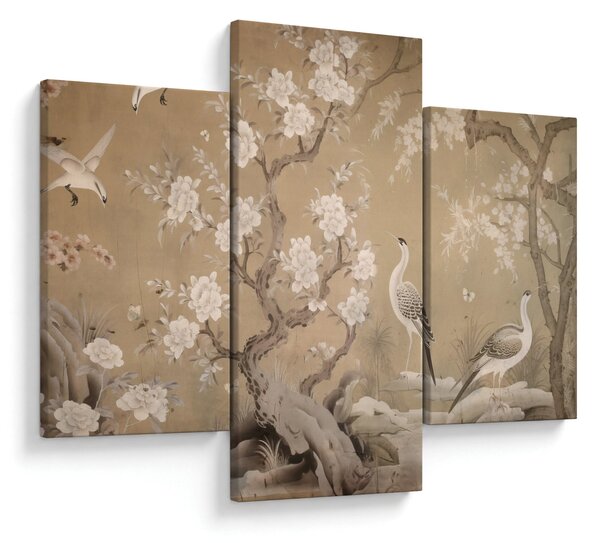 Kép - Rajzfilm japán táj (90x60 cm)